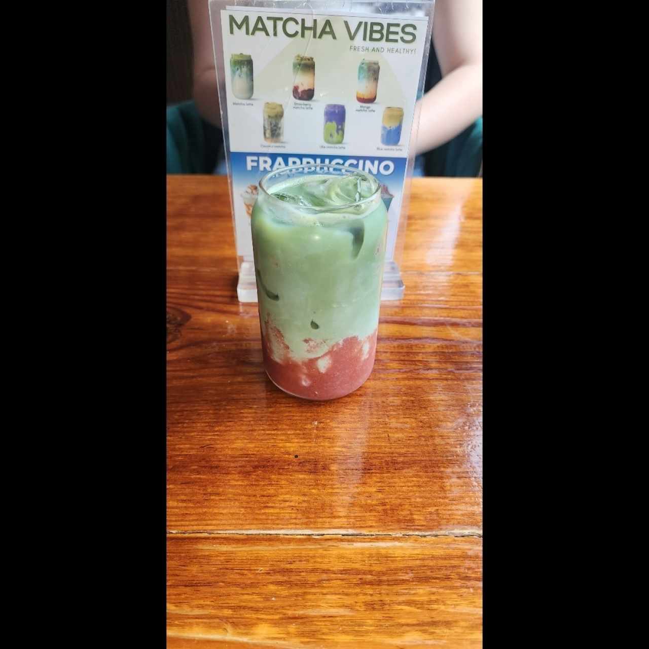 Matcha de fresa