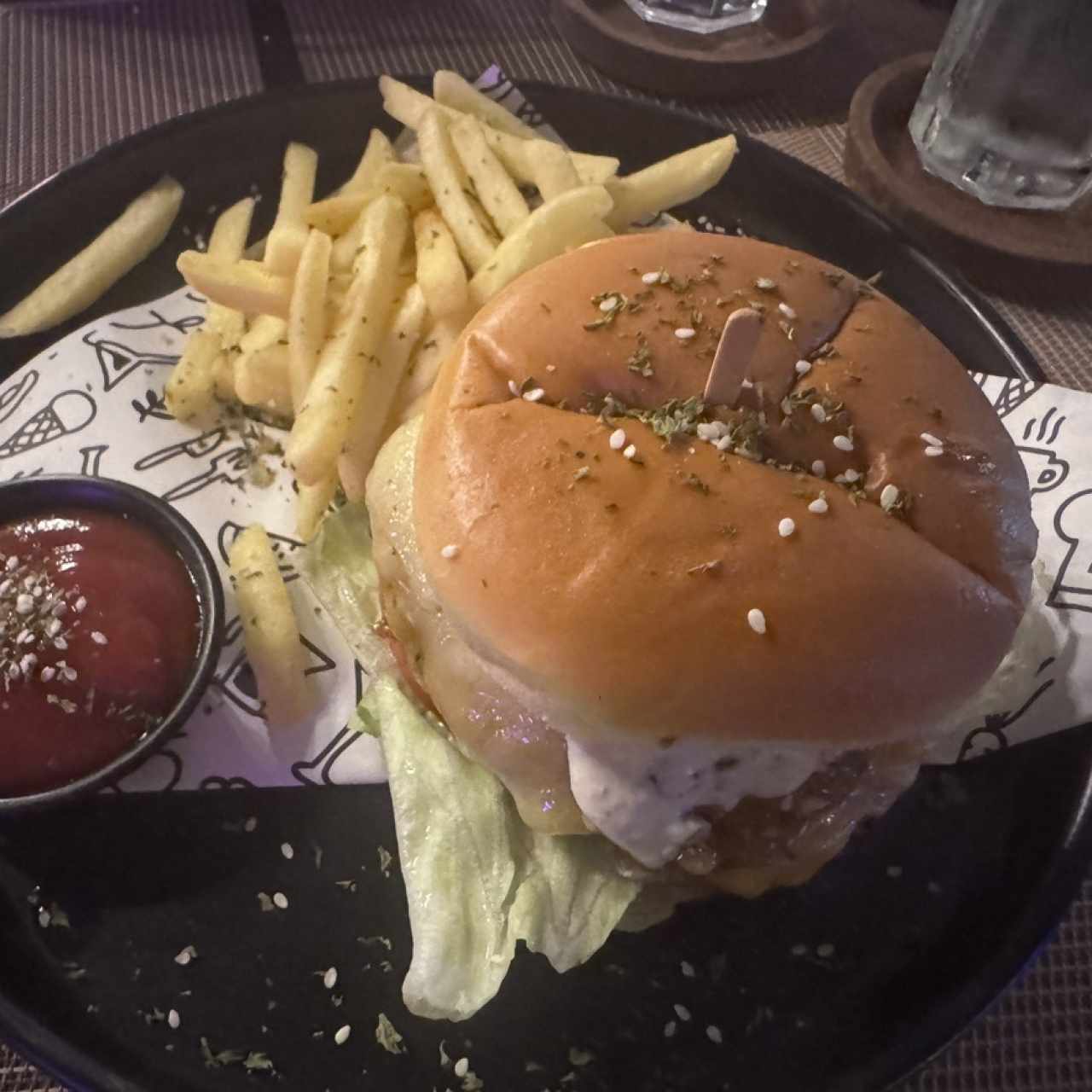 Hamburguesa de entraña 