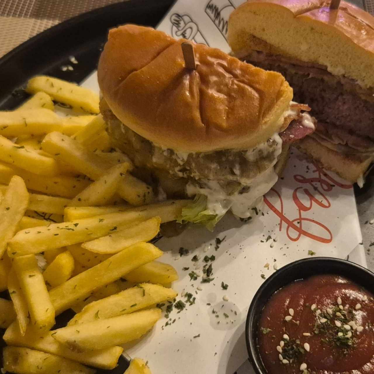Hamburguesa entraña