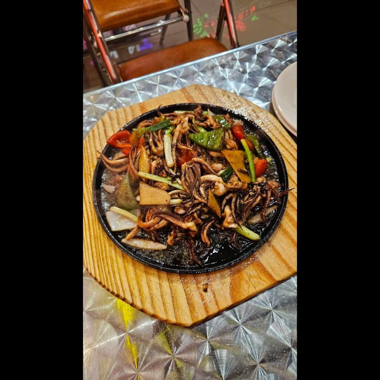 arañitas con vegetales