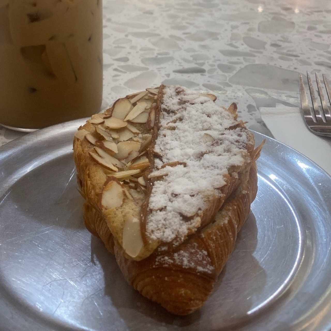 Croissant de almendras