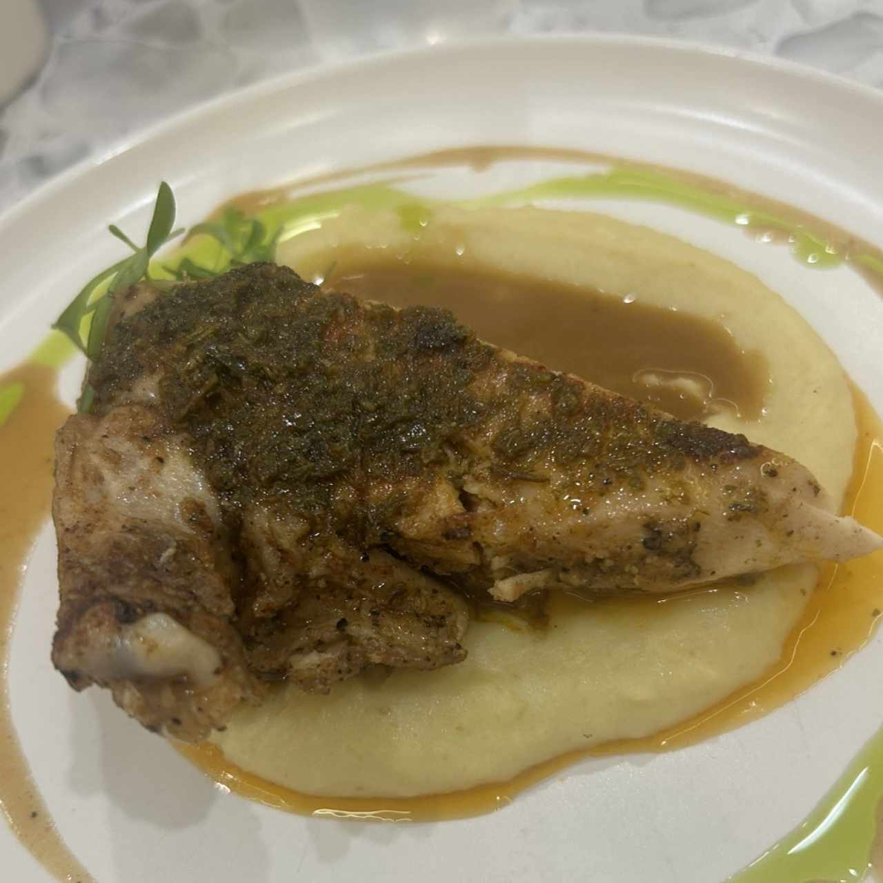 Pollo con chimichurri