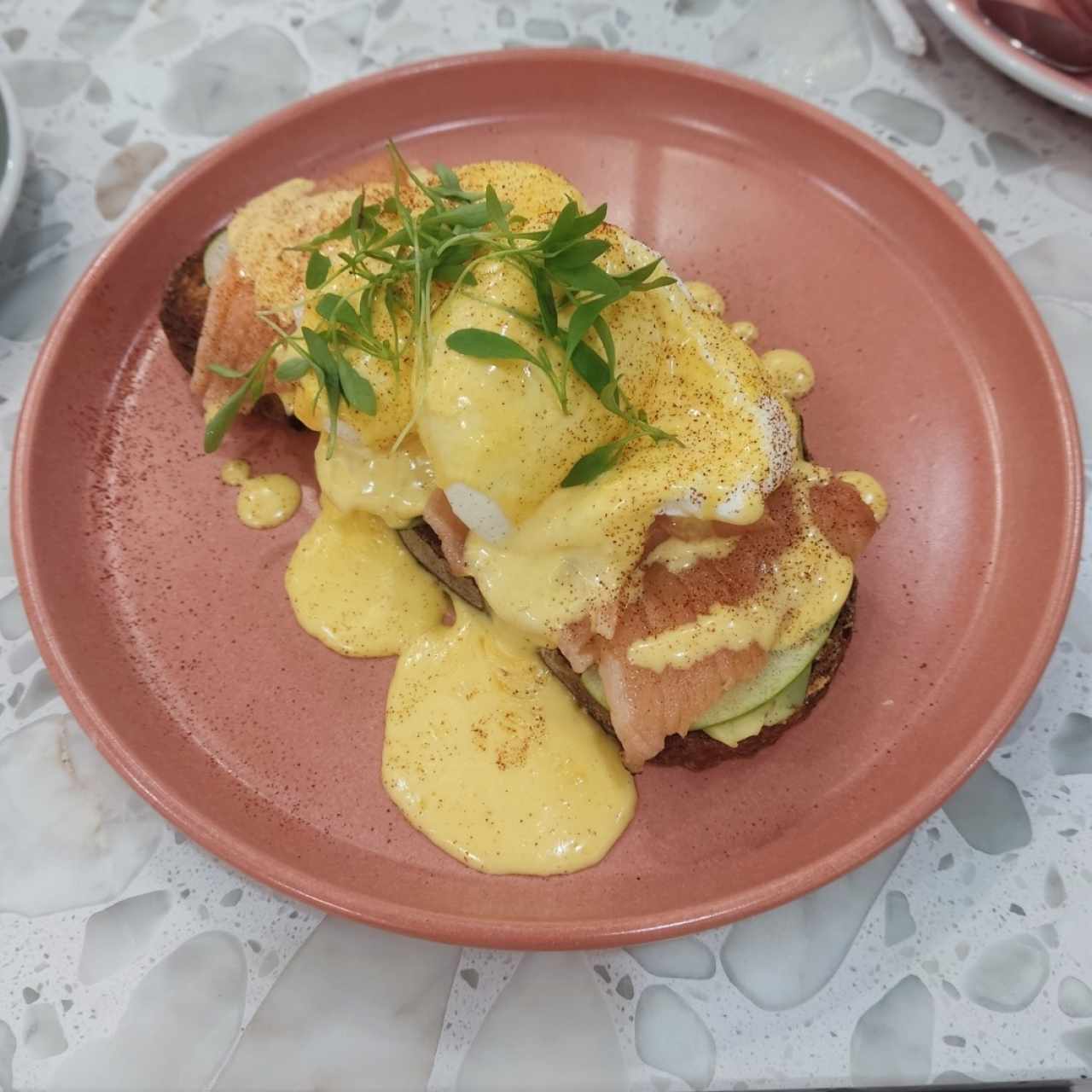 Salmon toast