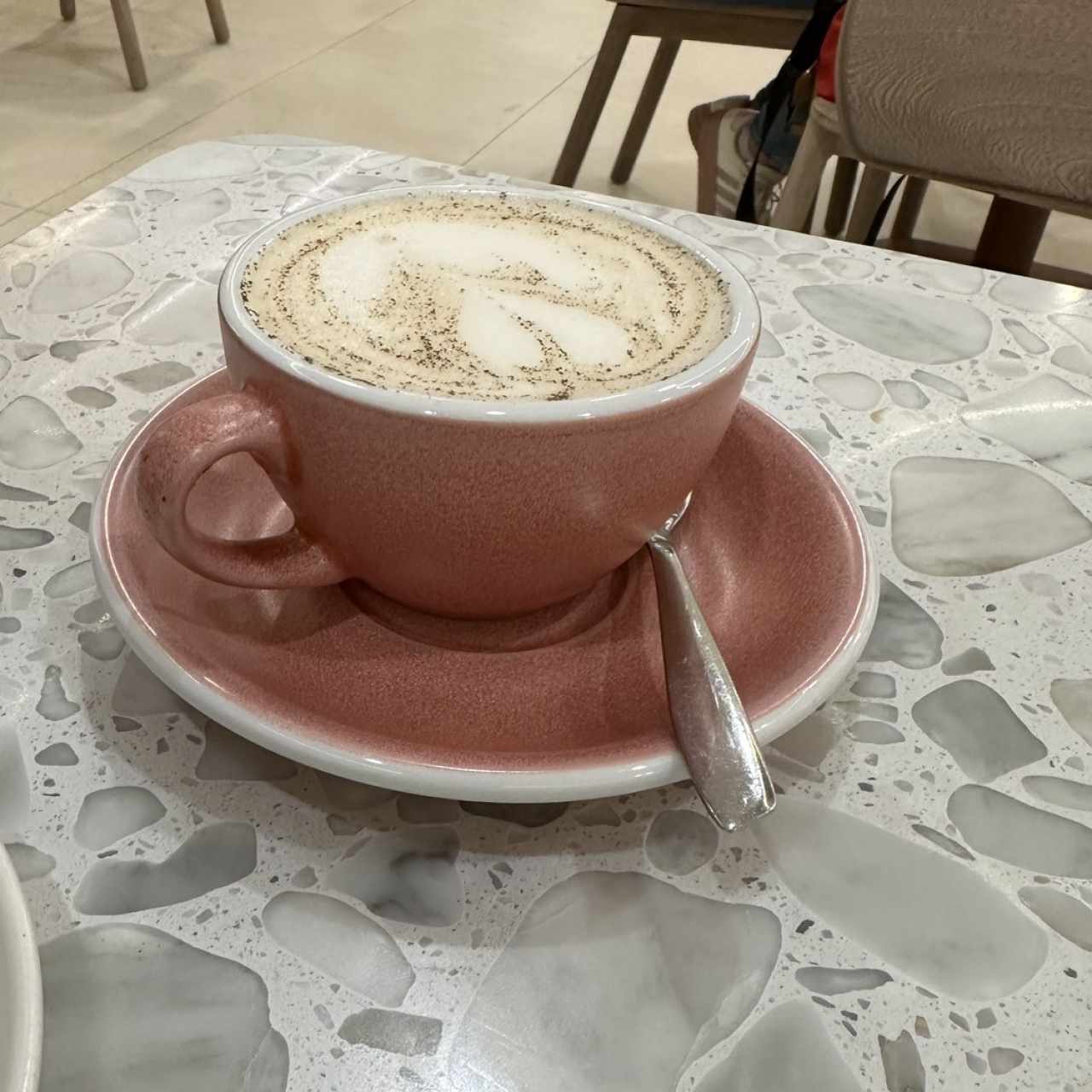 Chai latte con leche de avena
