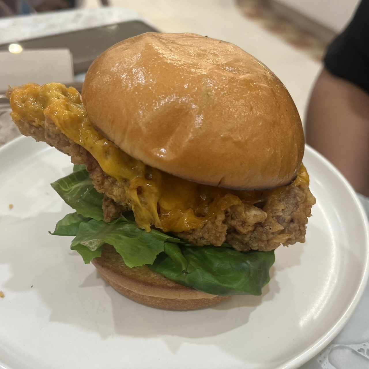 Chicken mustard sándwich 