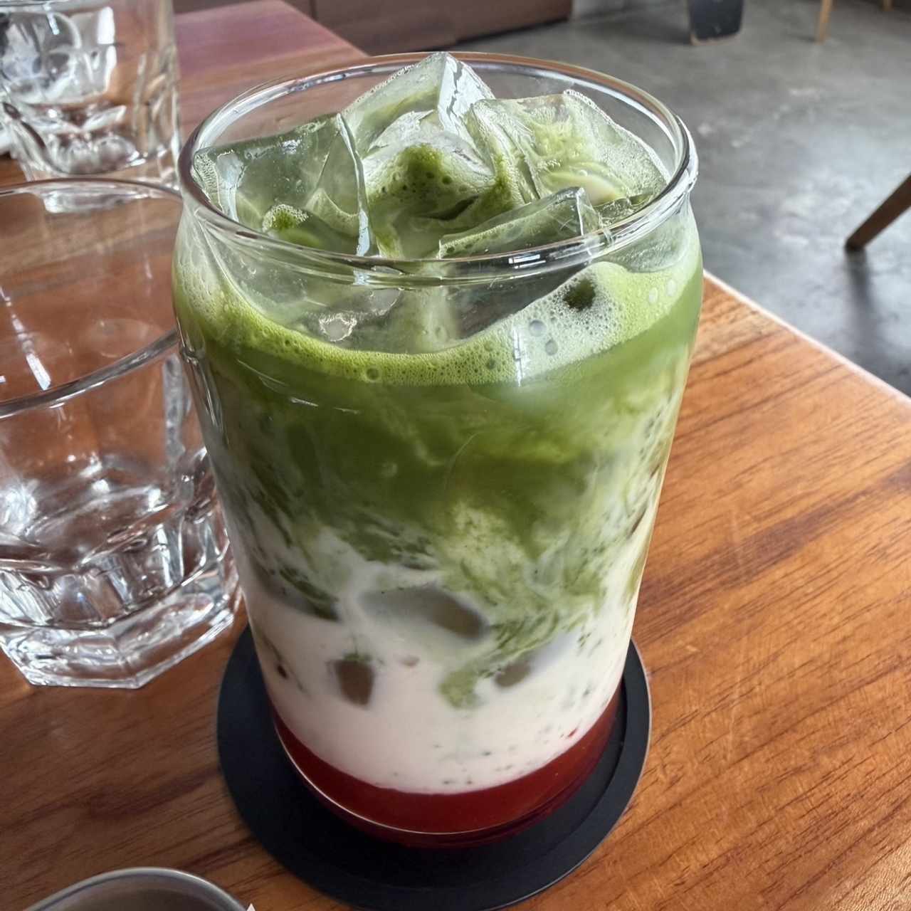 Strawberry matcha