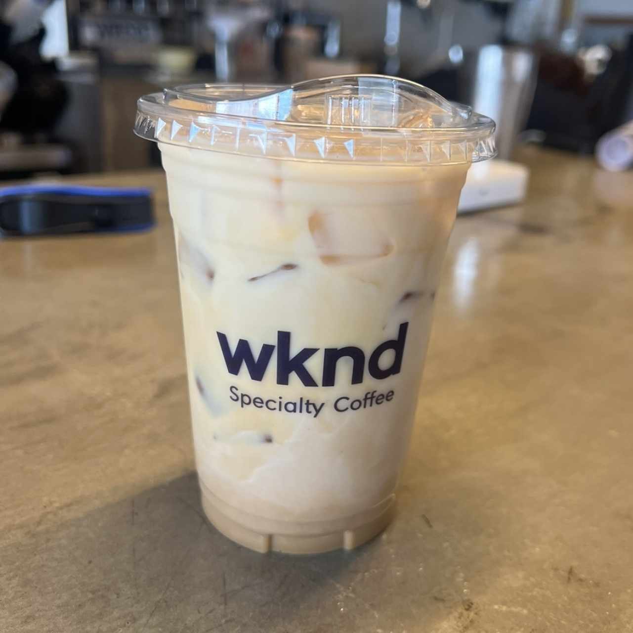 Ice latte de vainilla 