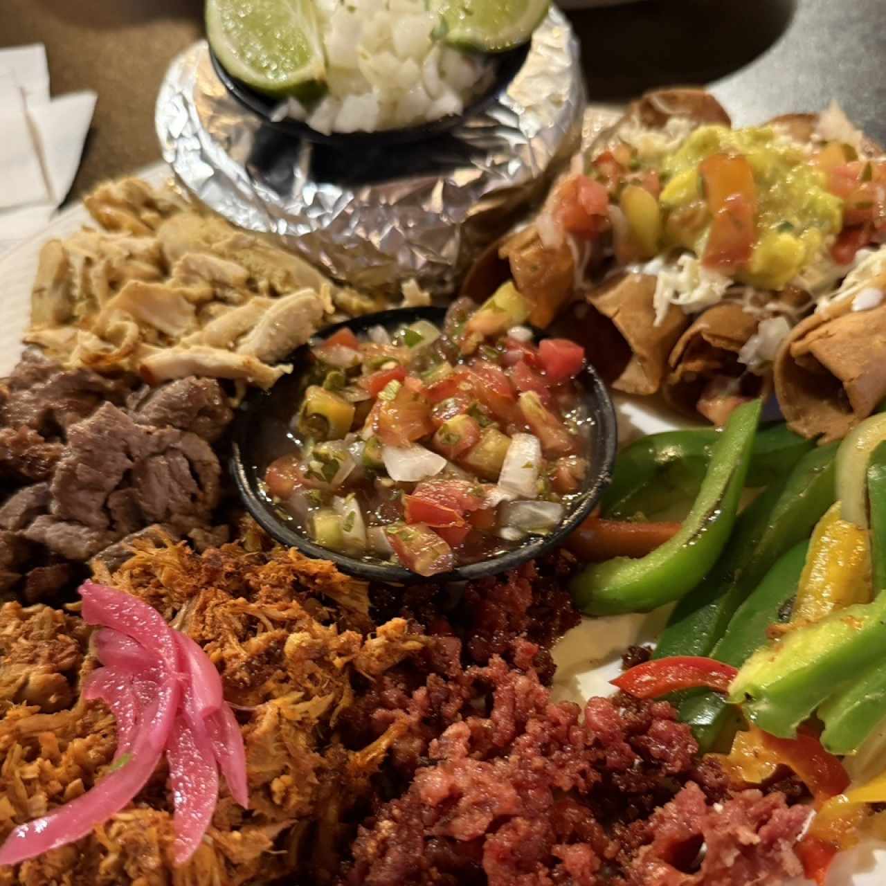 Bandeja mexicana