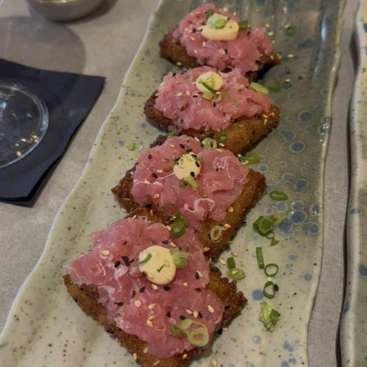 crispy tuna rice 🤩