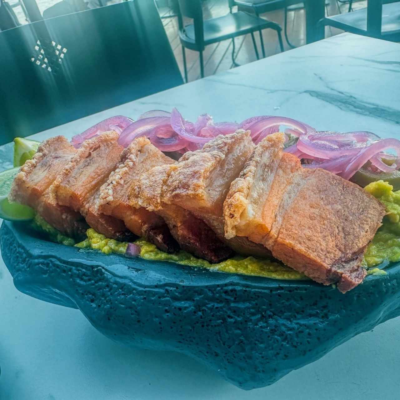 Chicharrón/Guacamole