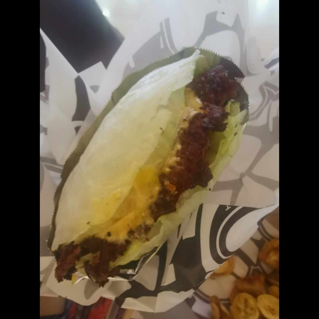 Hamburguesa en lechuga