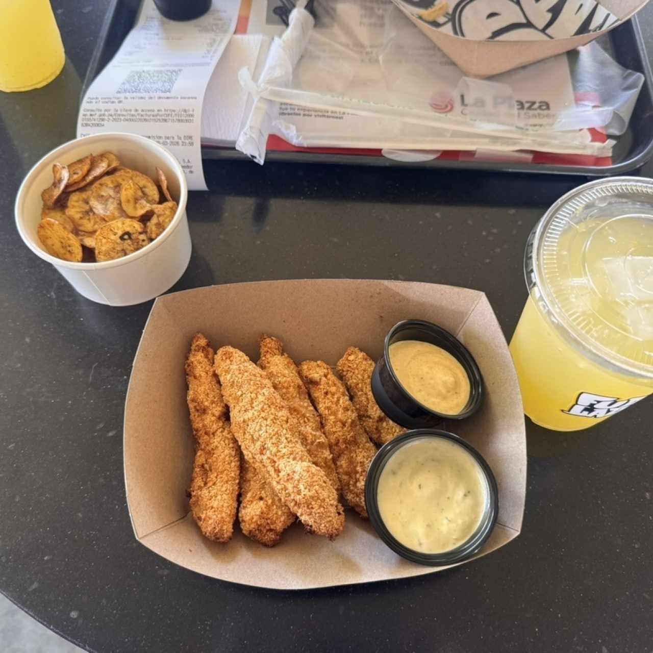 Crispy chicken strips