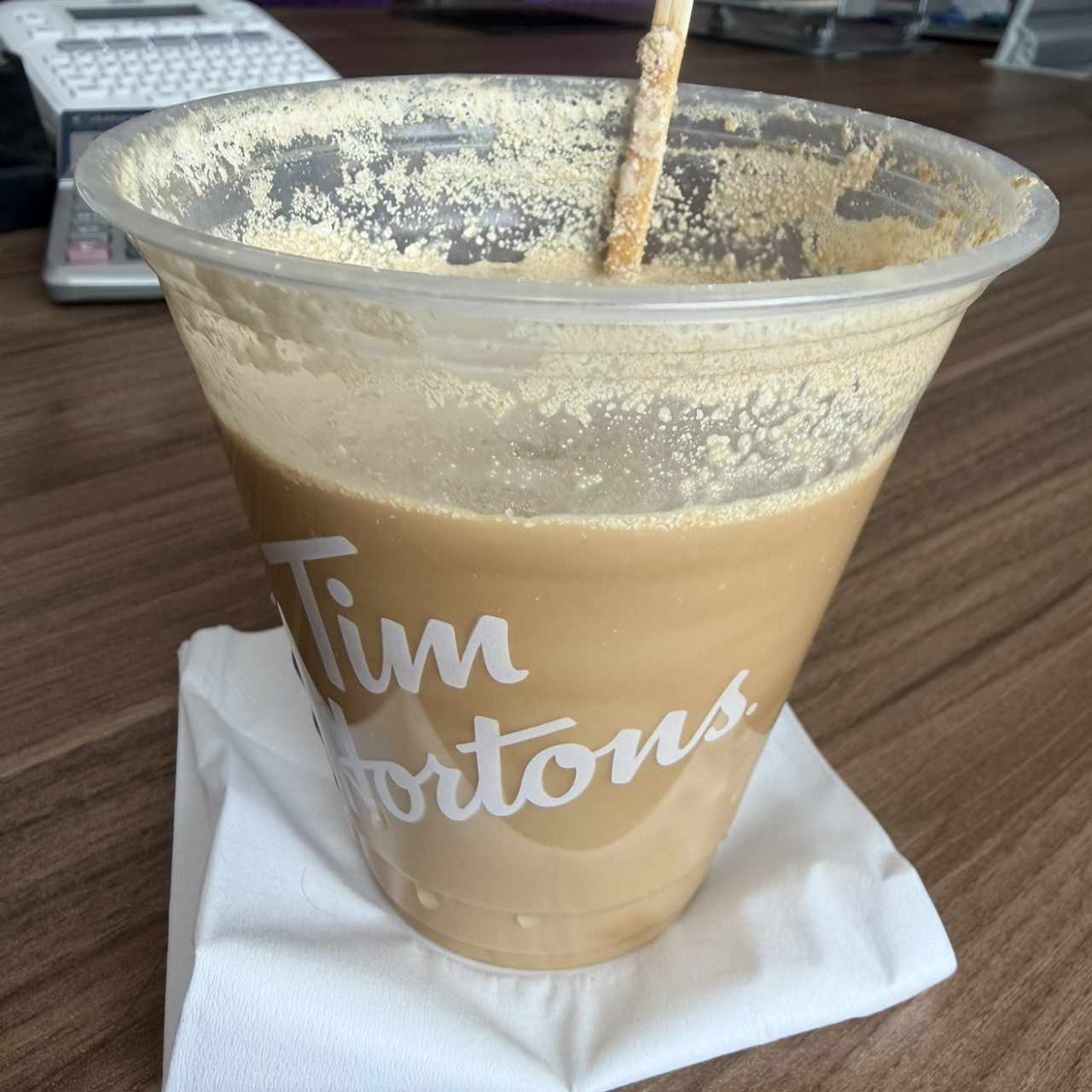 Cold latte