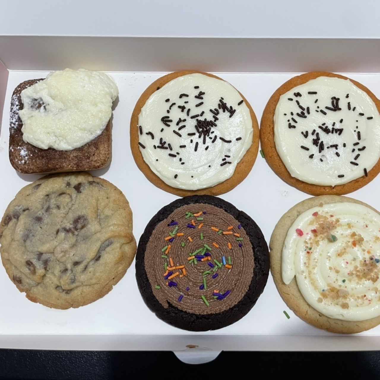 Box de 6 galletas large - sabores de la semana
