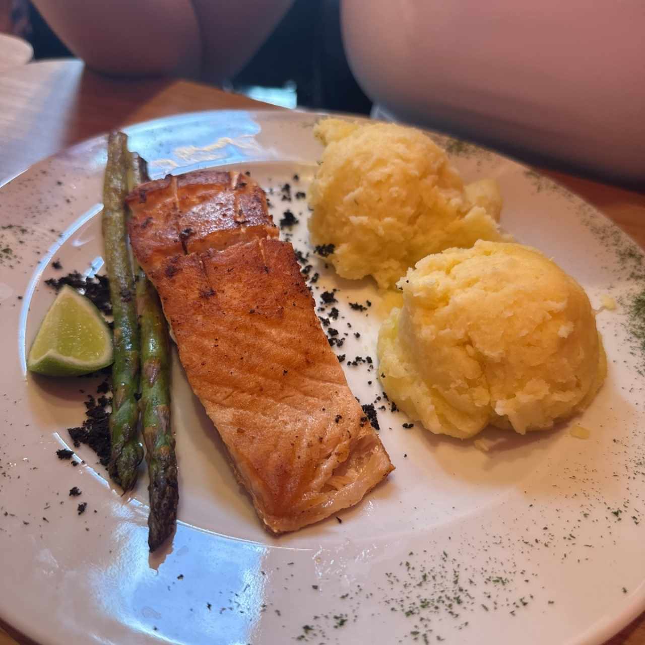 Salmon a la plancha