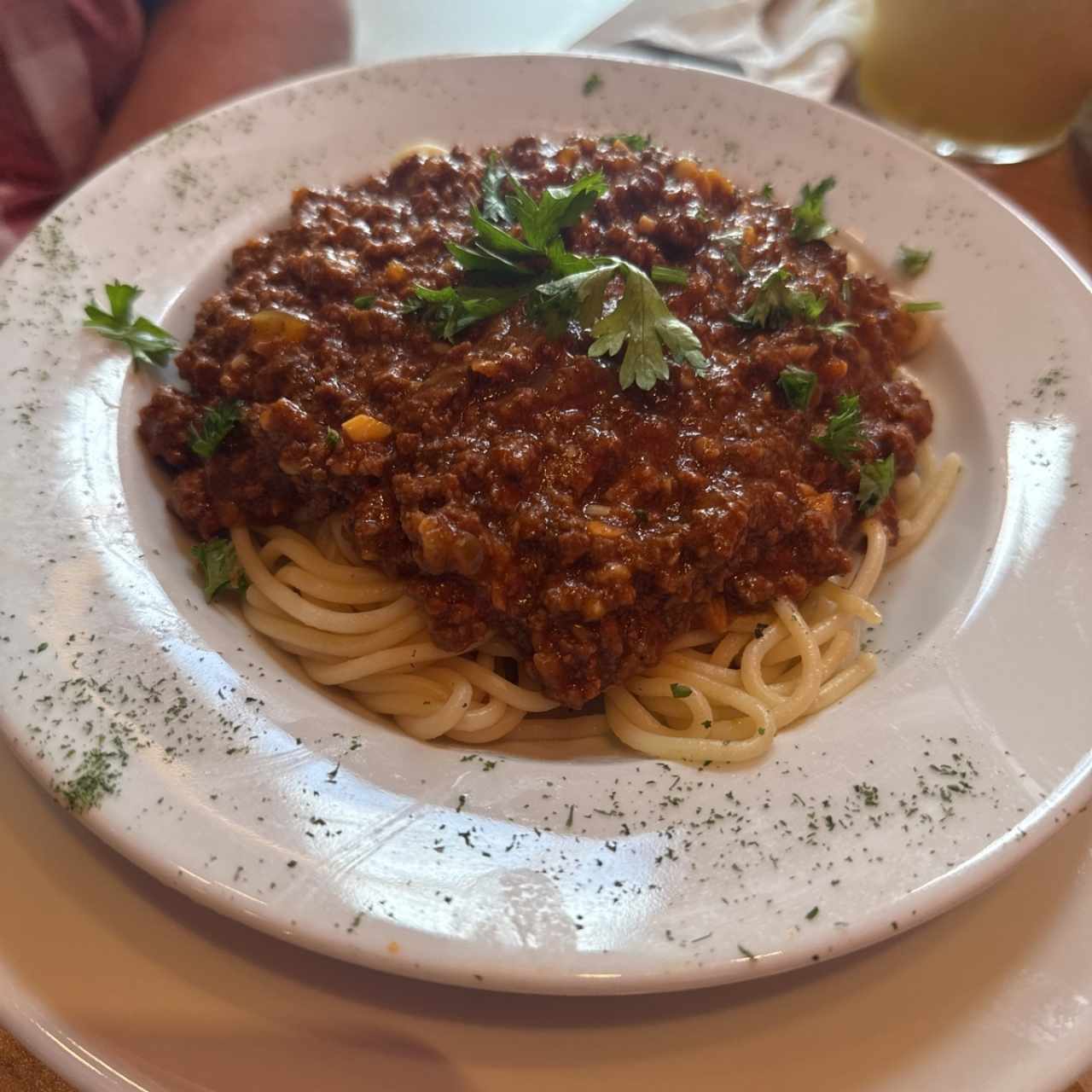 Spaghuetti a la boloñesa