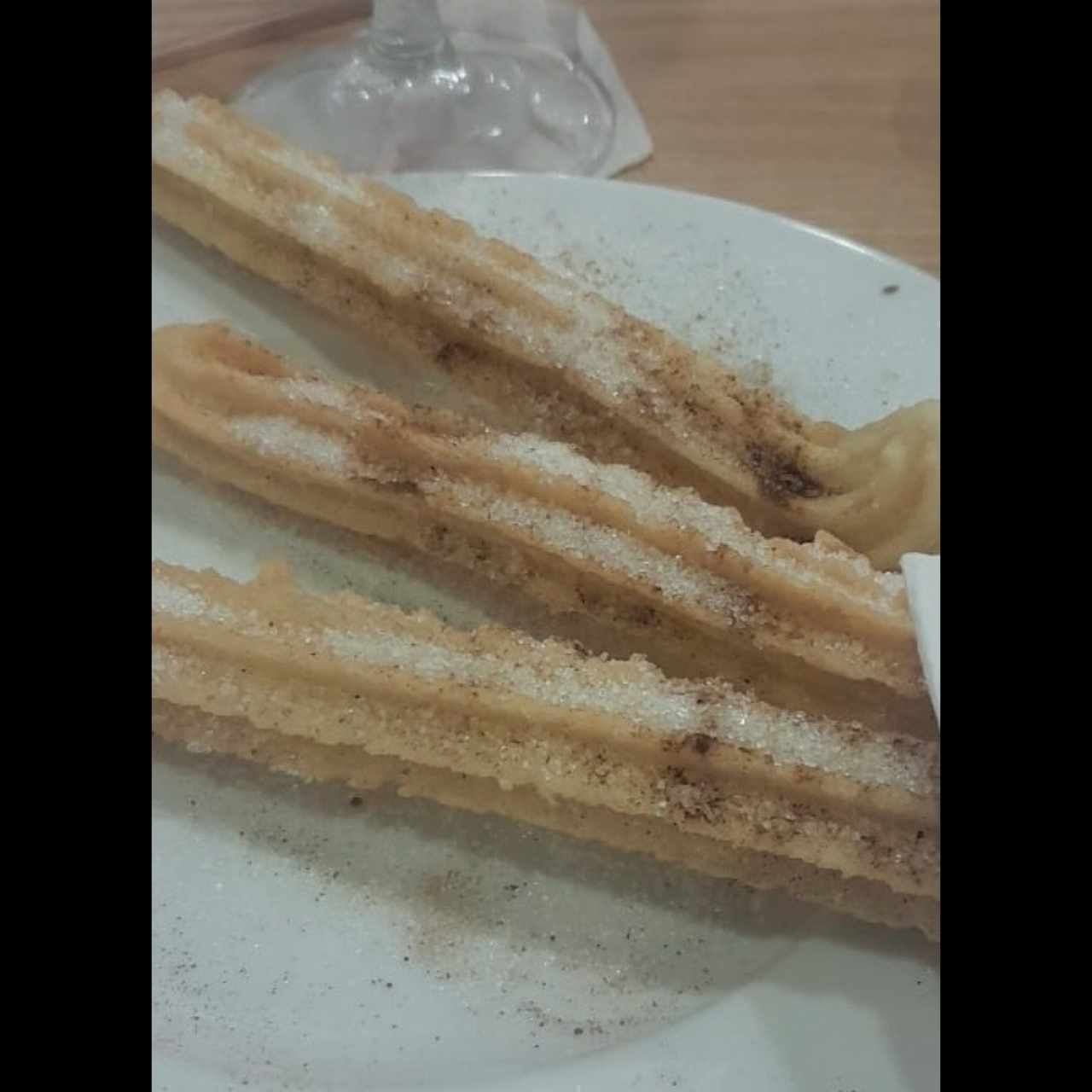 Churros sencillos