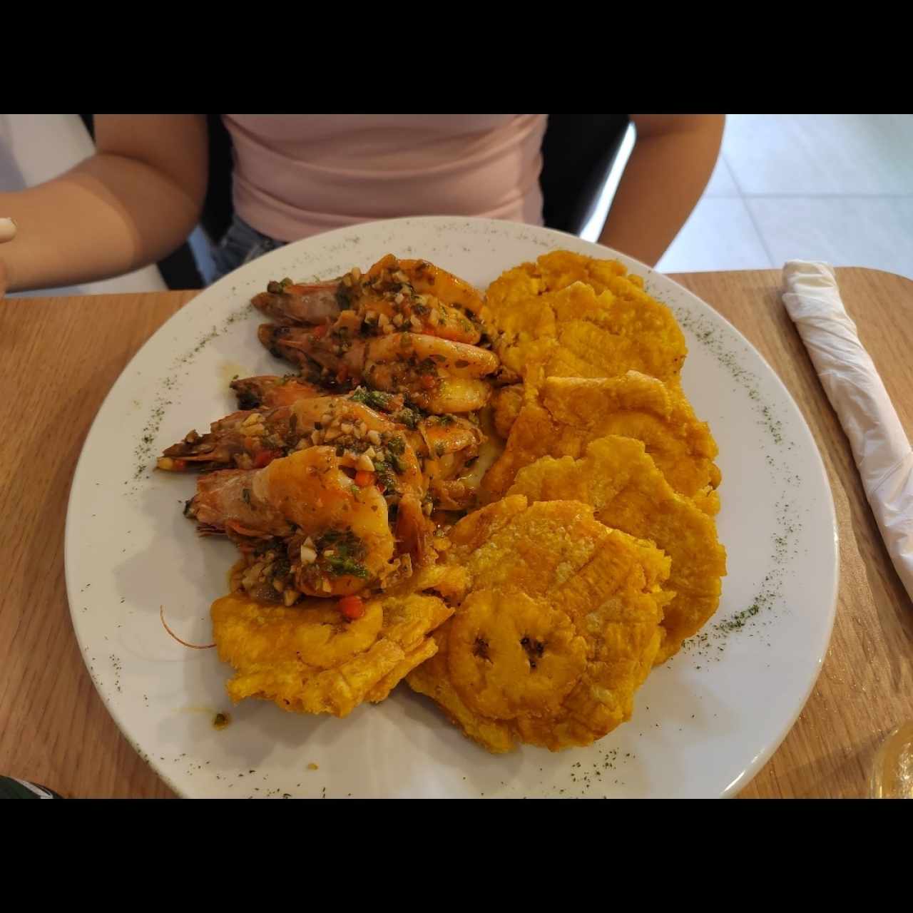 Langostinos al ajillo
