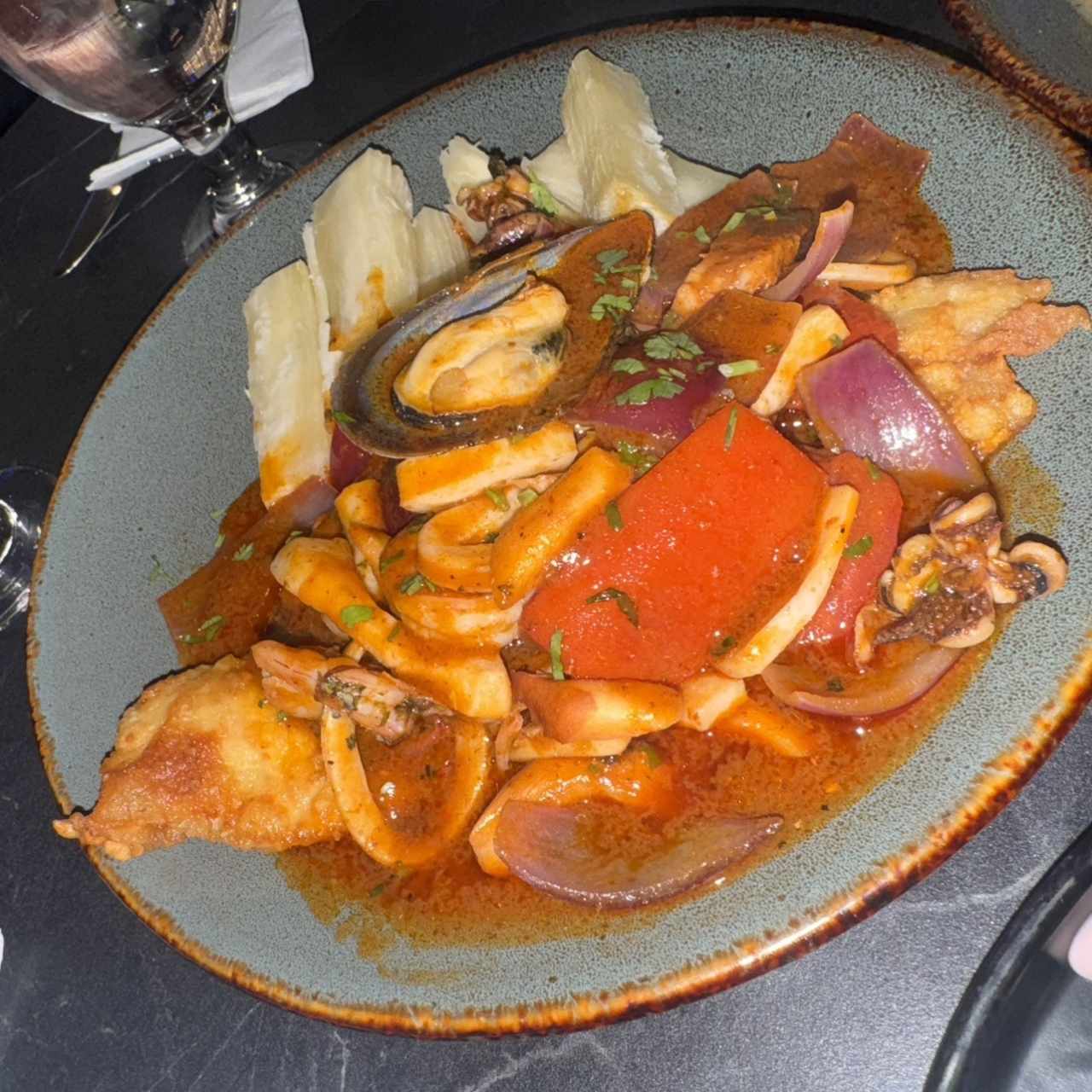 Pescado a la Chorrillera