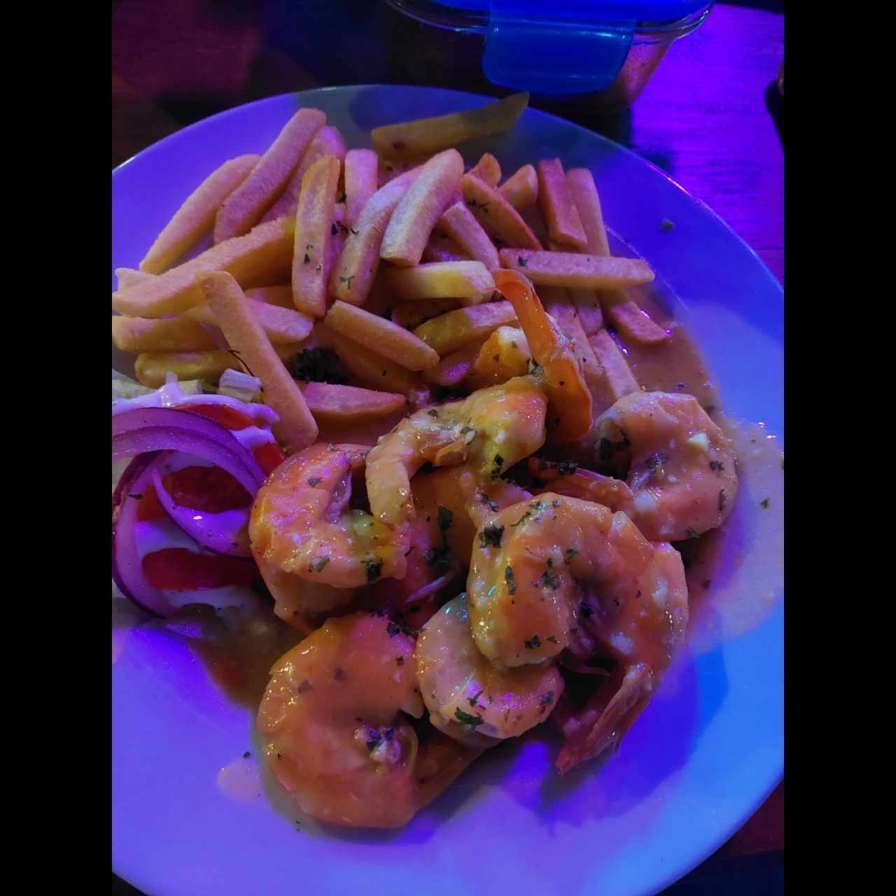 camarones al ajillo
