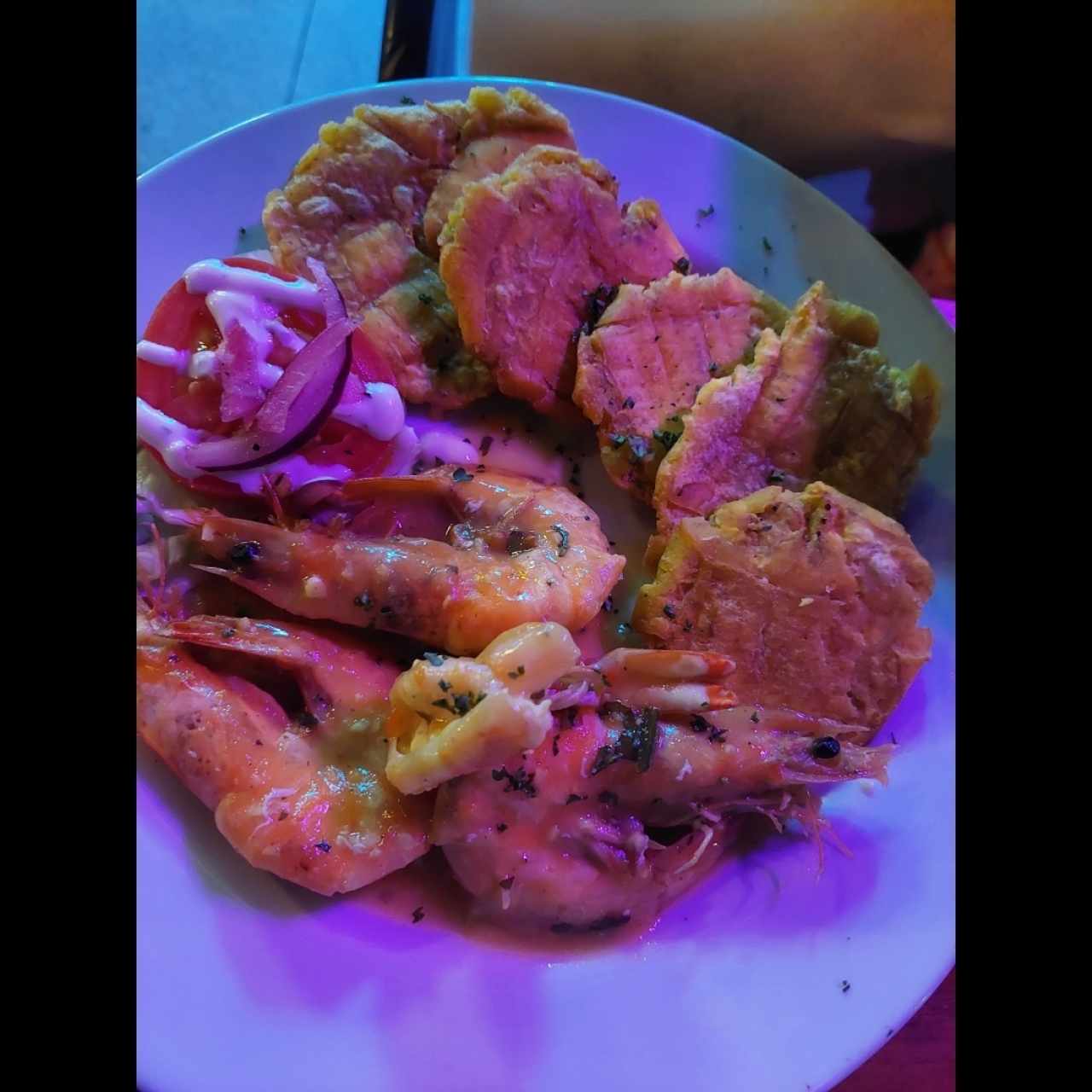Langostinos al ajillo