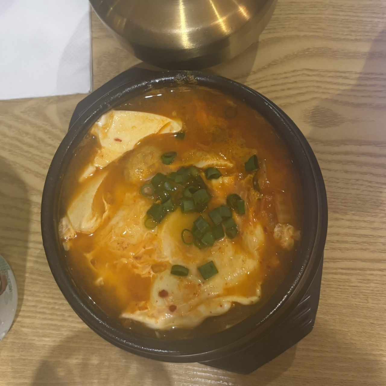 Kimchi sundubu jigae