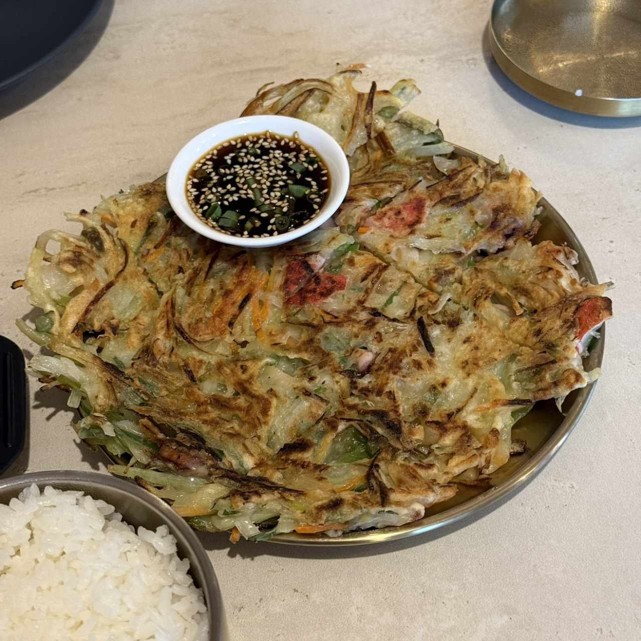 Pancake de marisco
