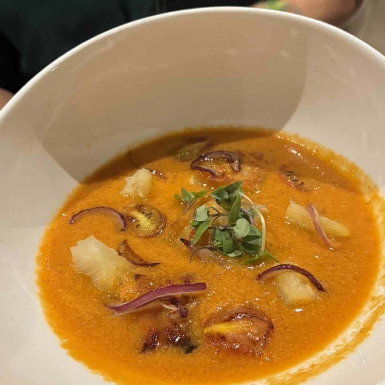 Sopa mar y tierra