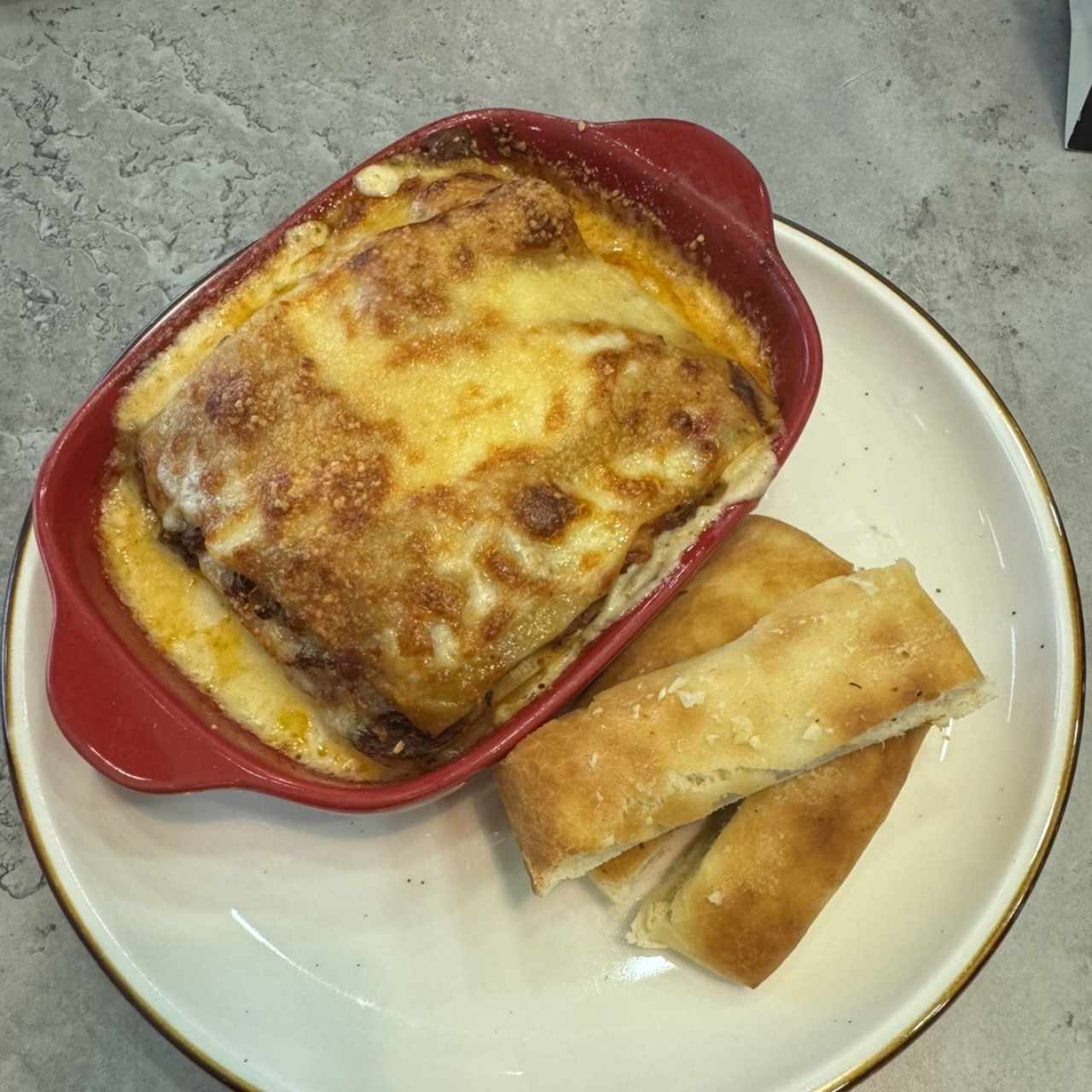 Lasagna de carne