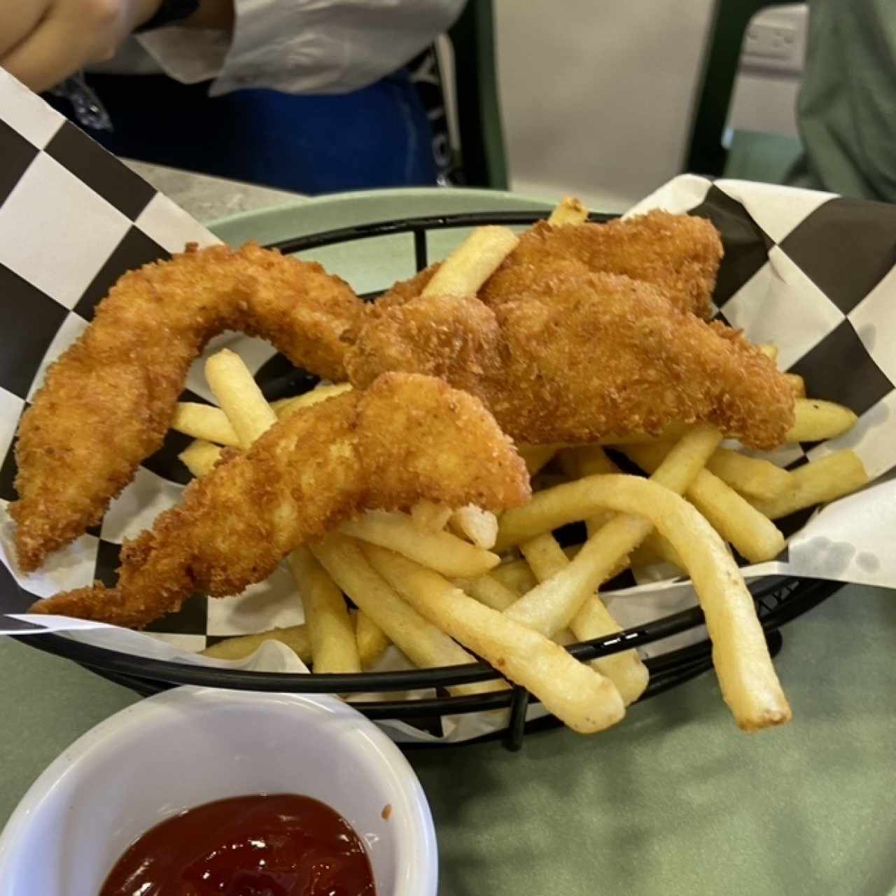 Menu niños bites de pollo