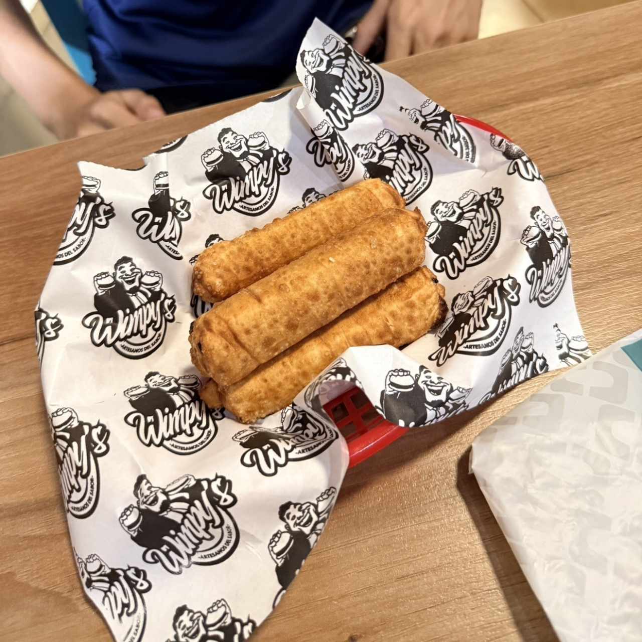 Tequeños con queso 