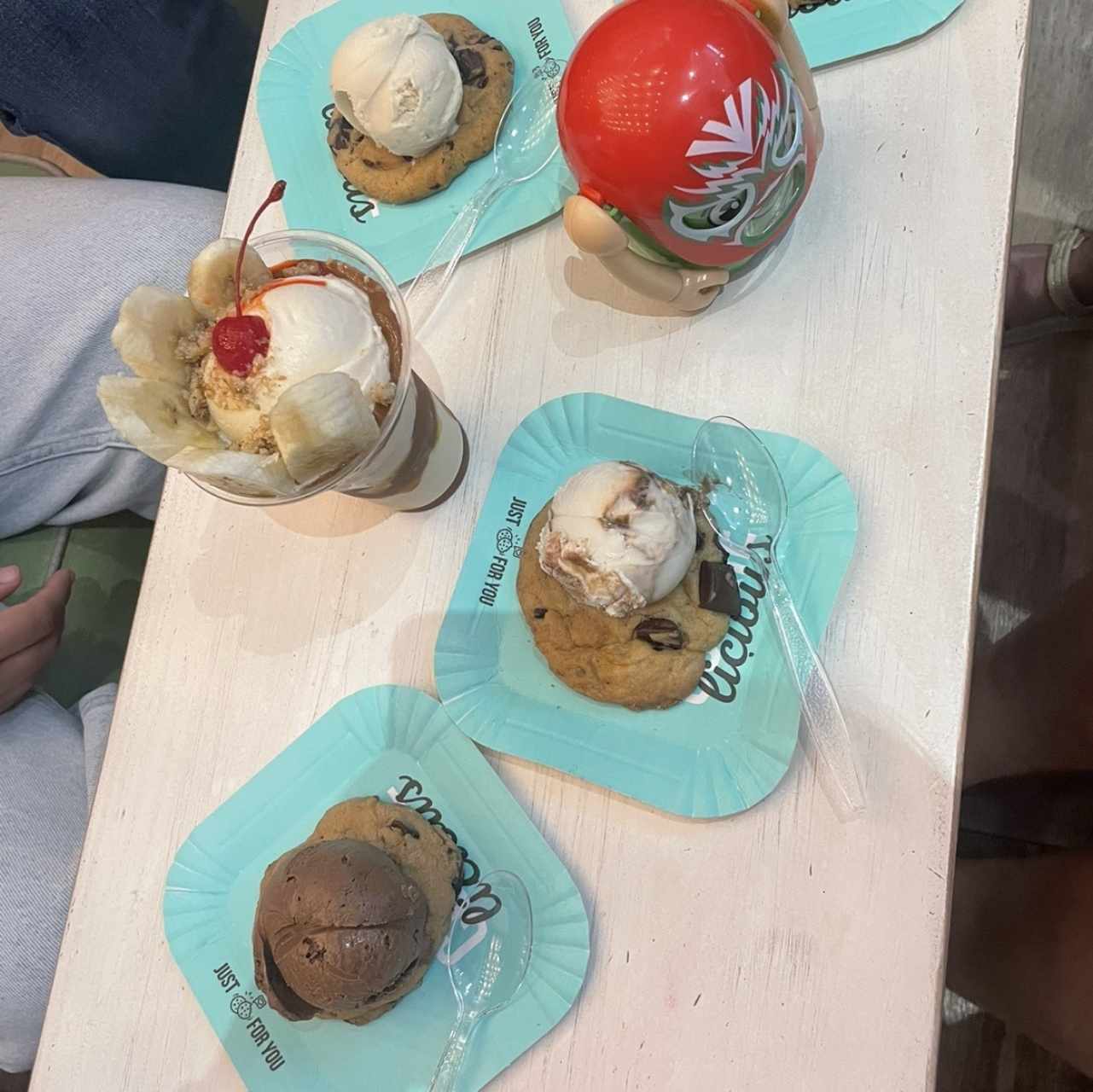 Galletas y Helado