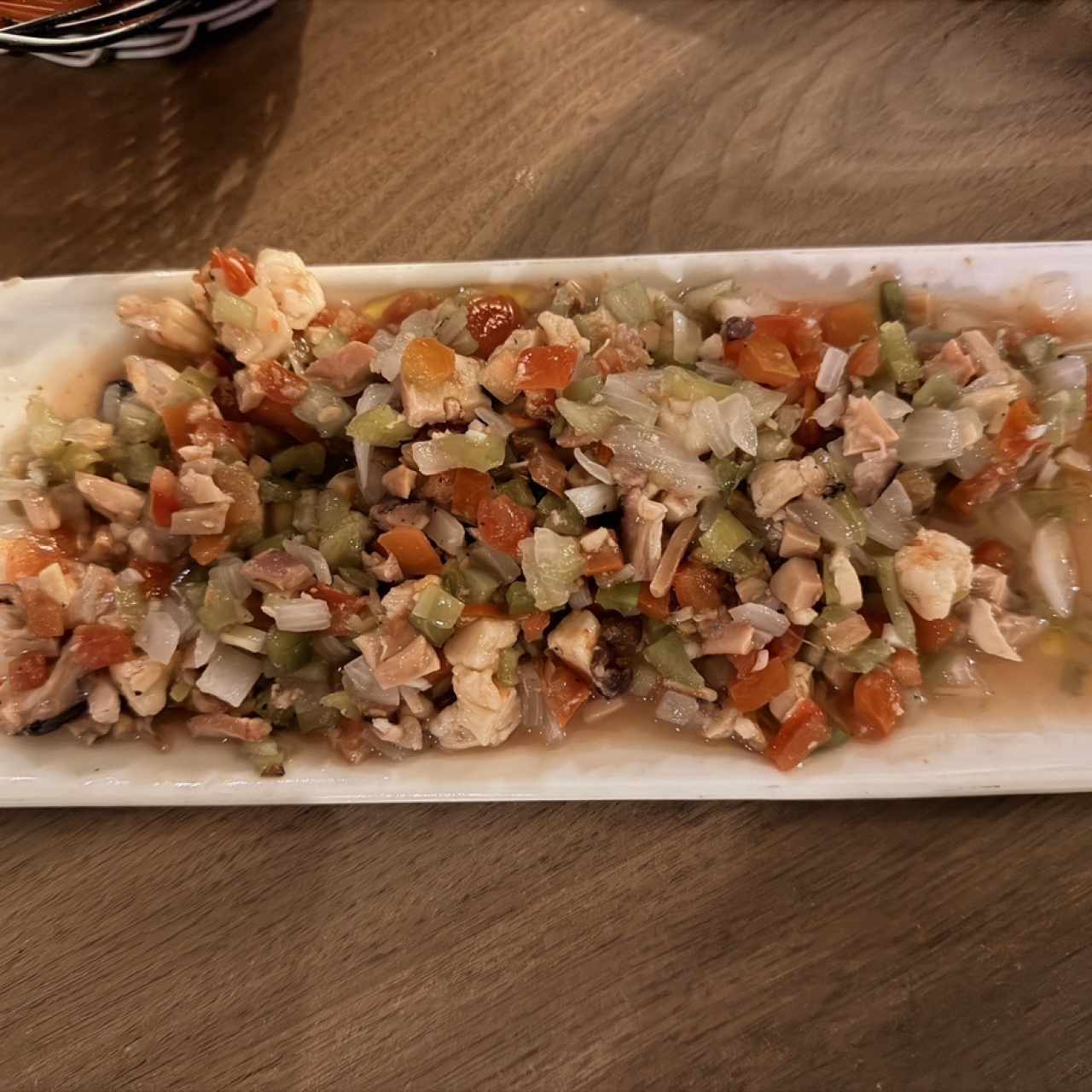 Salpicón de mariscos 