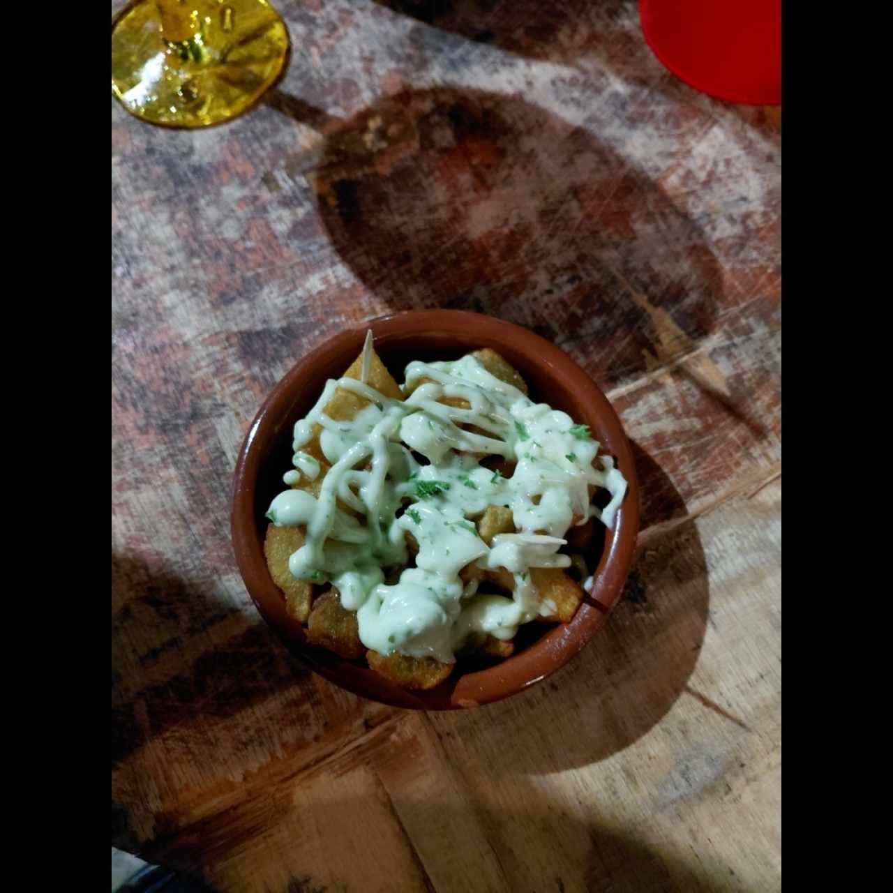Papas alioli