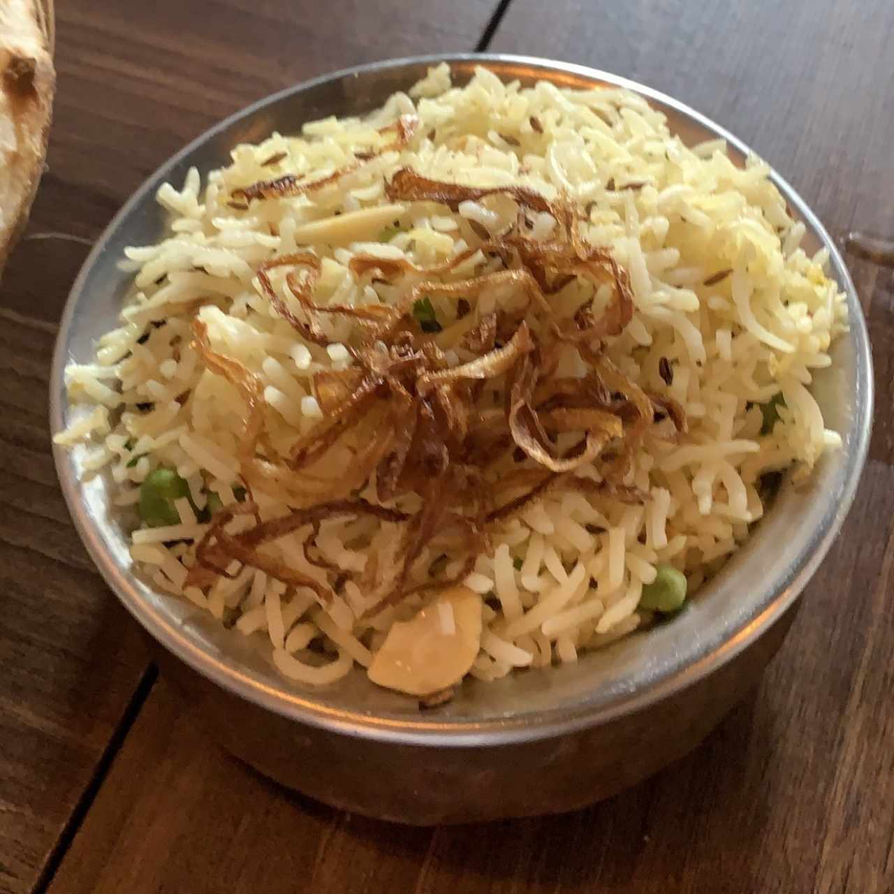 Arroz Basmati con Frutos Secos.  