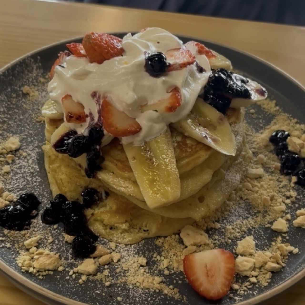 Bananaberry Pancackes