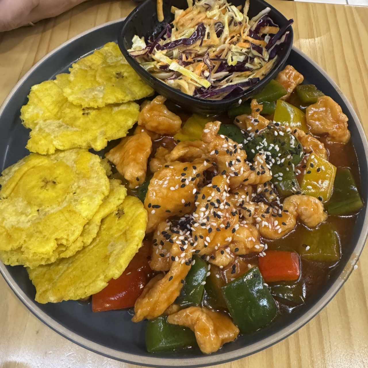 Pollo chicken agridulce