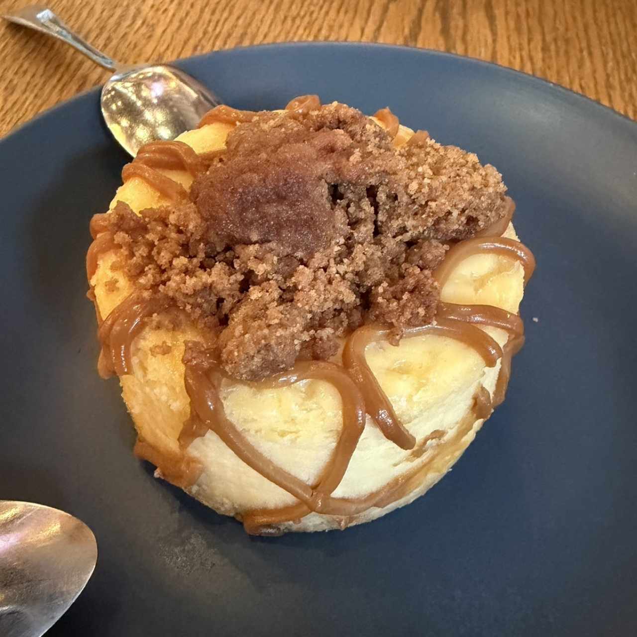 Apple crumble cheesecake 
