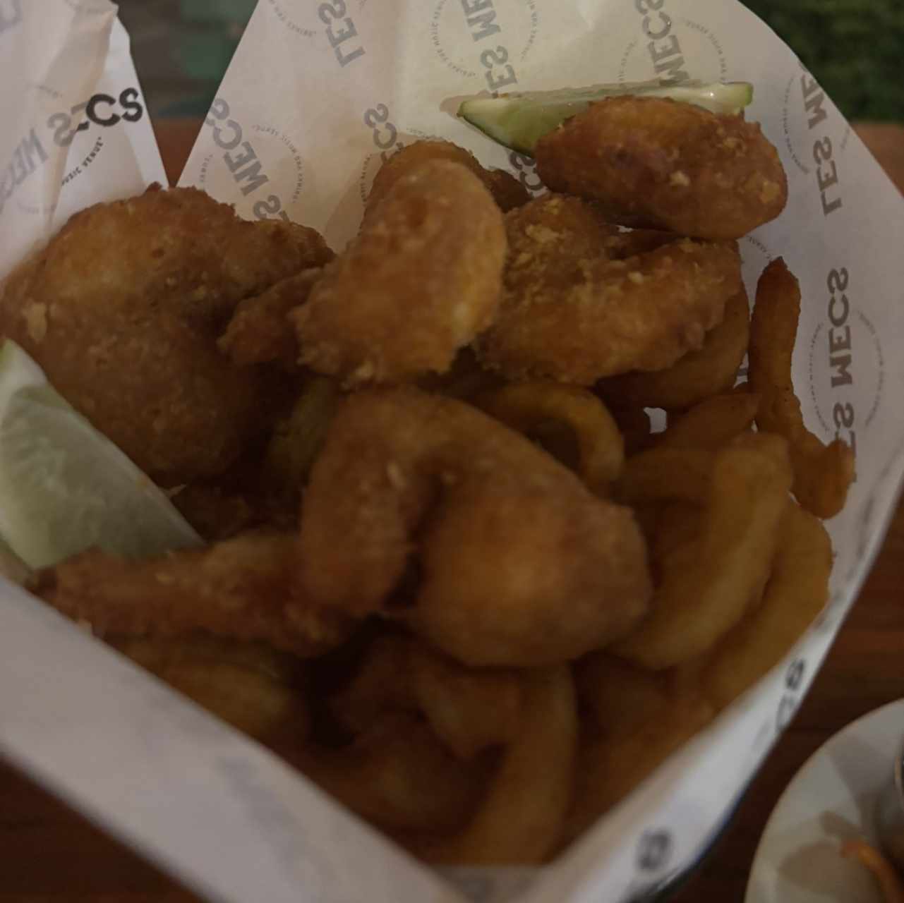 Fried shrimps