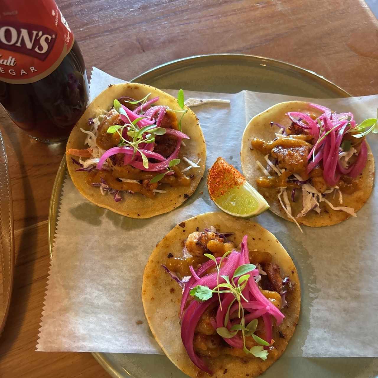 ENTRADAS - TACOS DE CAMARÓN