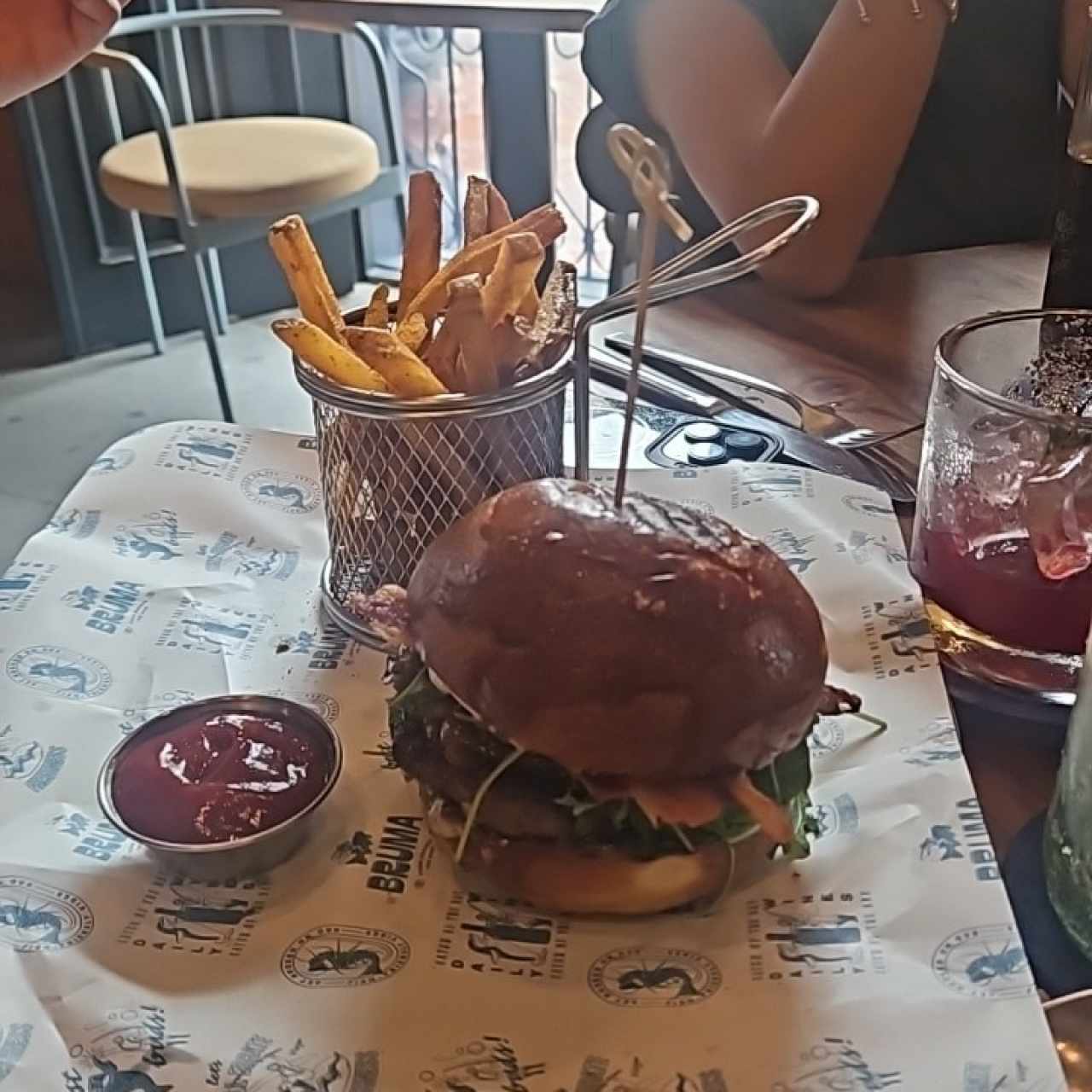 HAMBURGUESA BRUMA DE RES ORGÁNICA