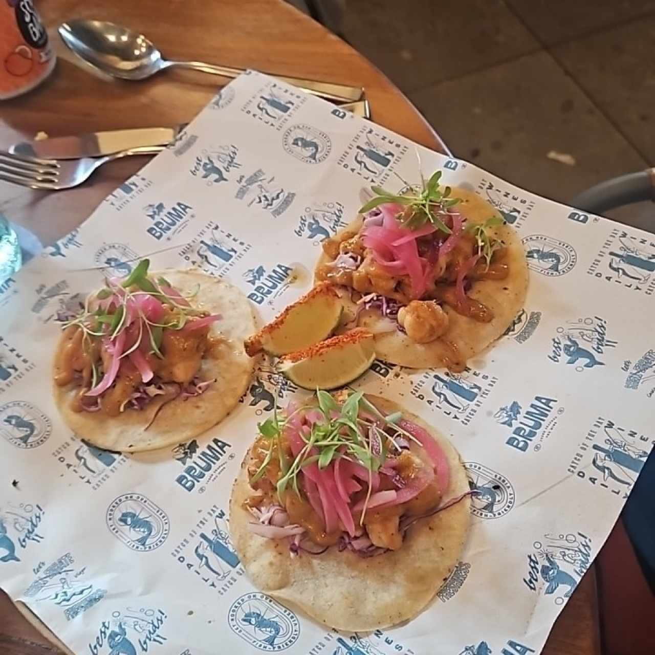 ENTRADAS - TACOS DE CAMARÓN