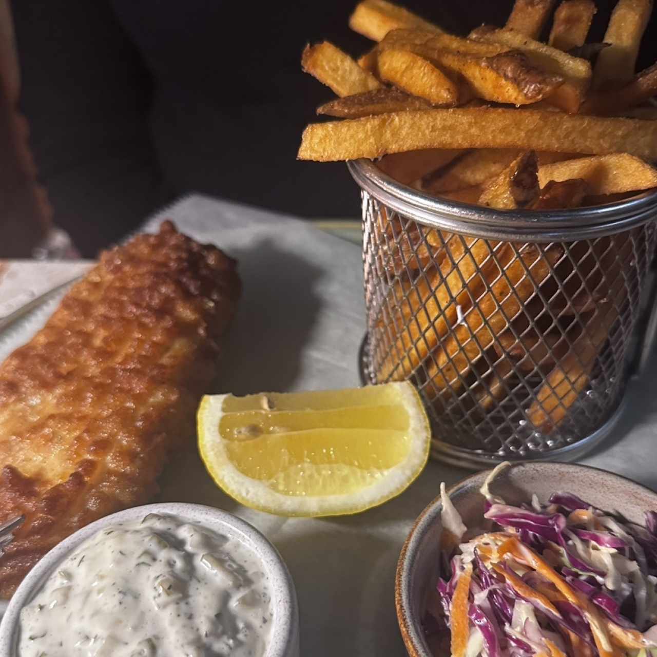 Fish and chips