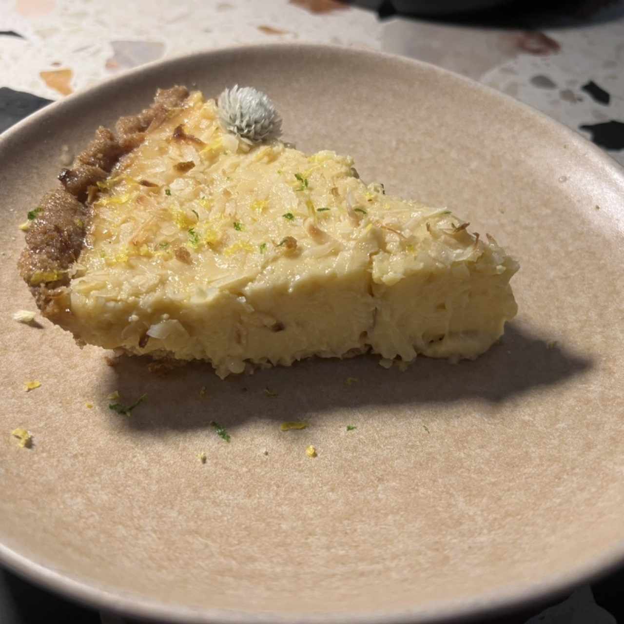 PIE DE LIMON Y COCO
