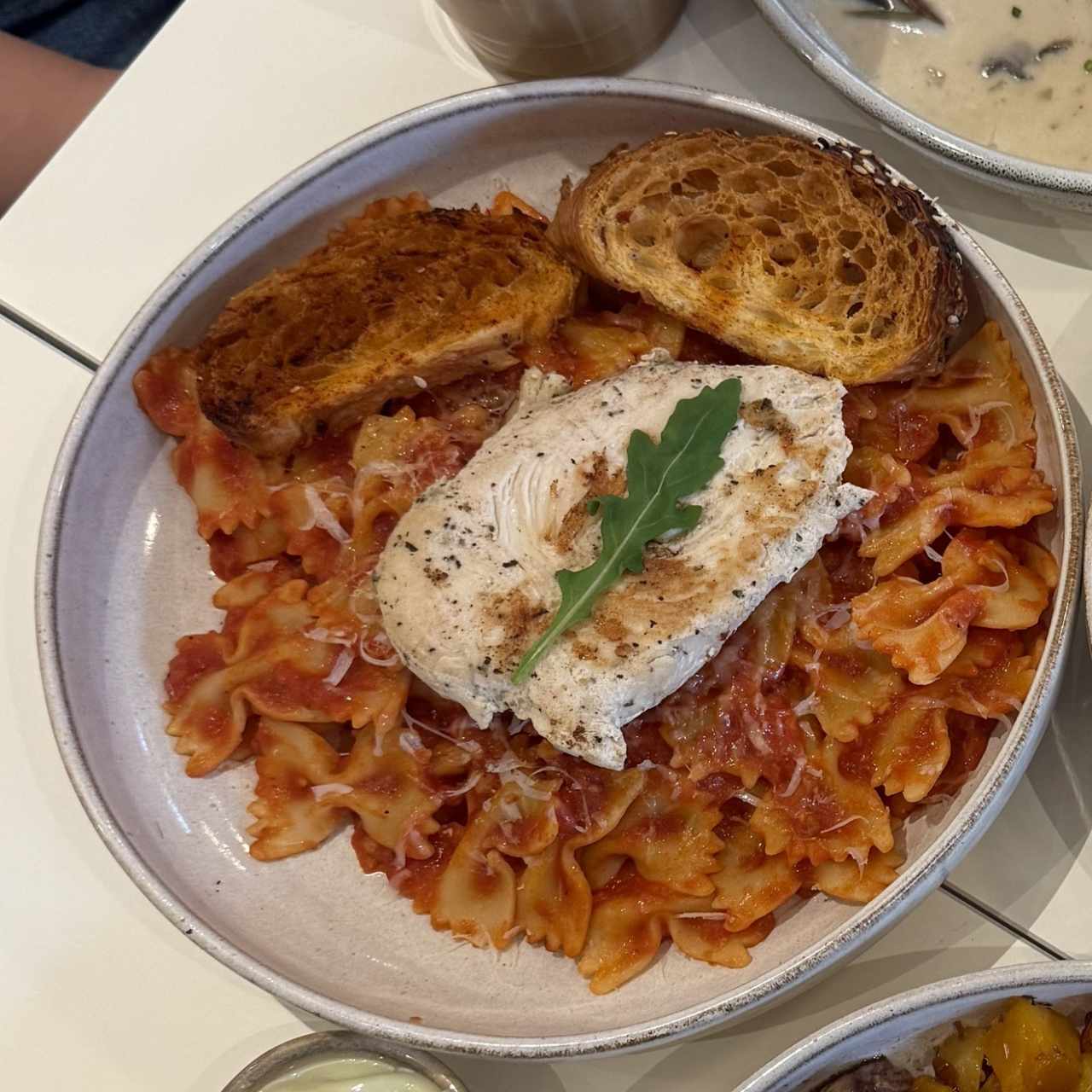Chicken Farfalle Pomodoro