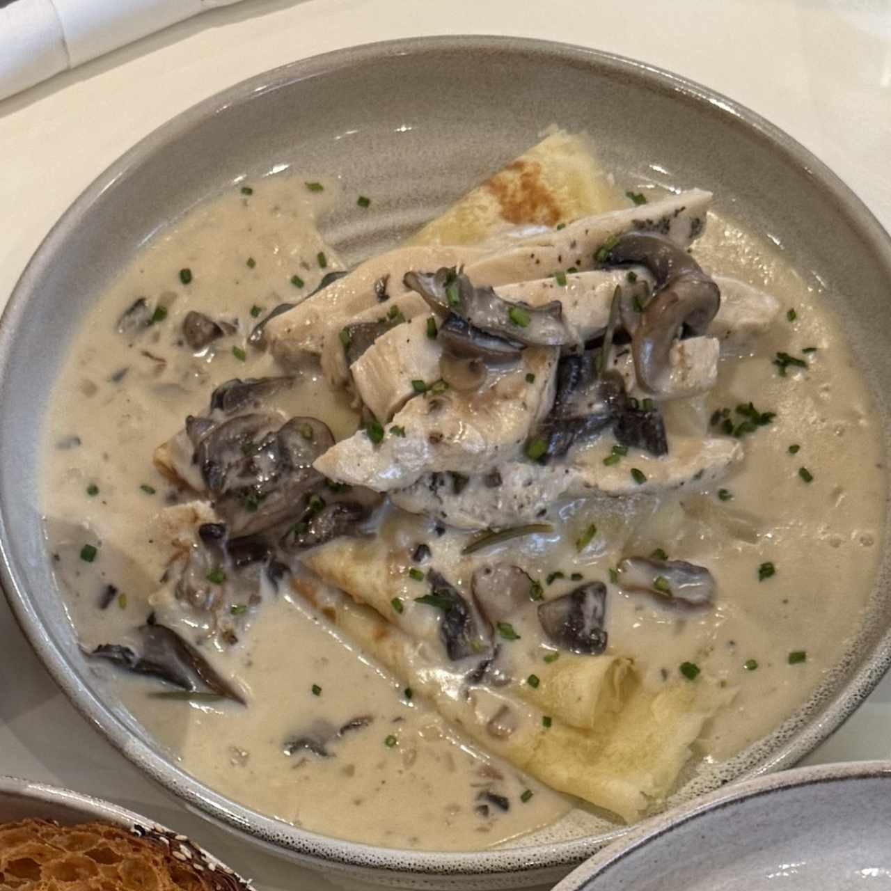 Crepe de Hongos