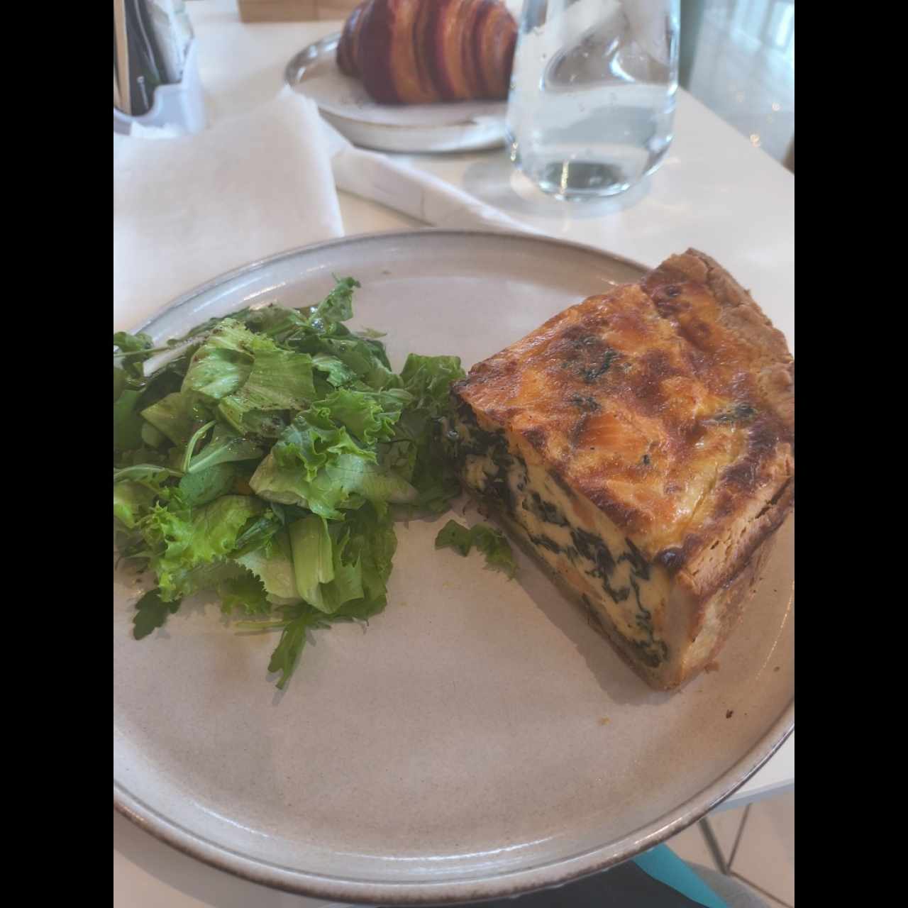 Quiche de salmón