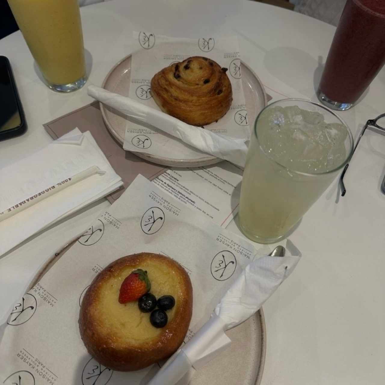Danesa y brioche