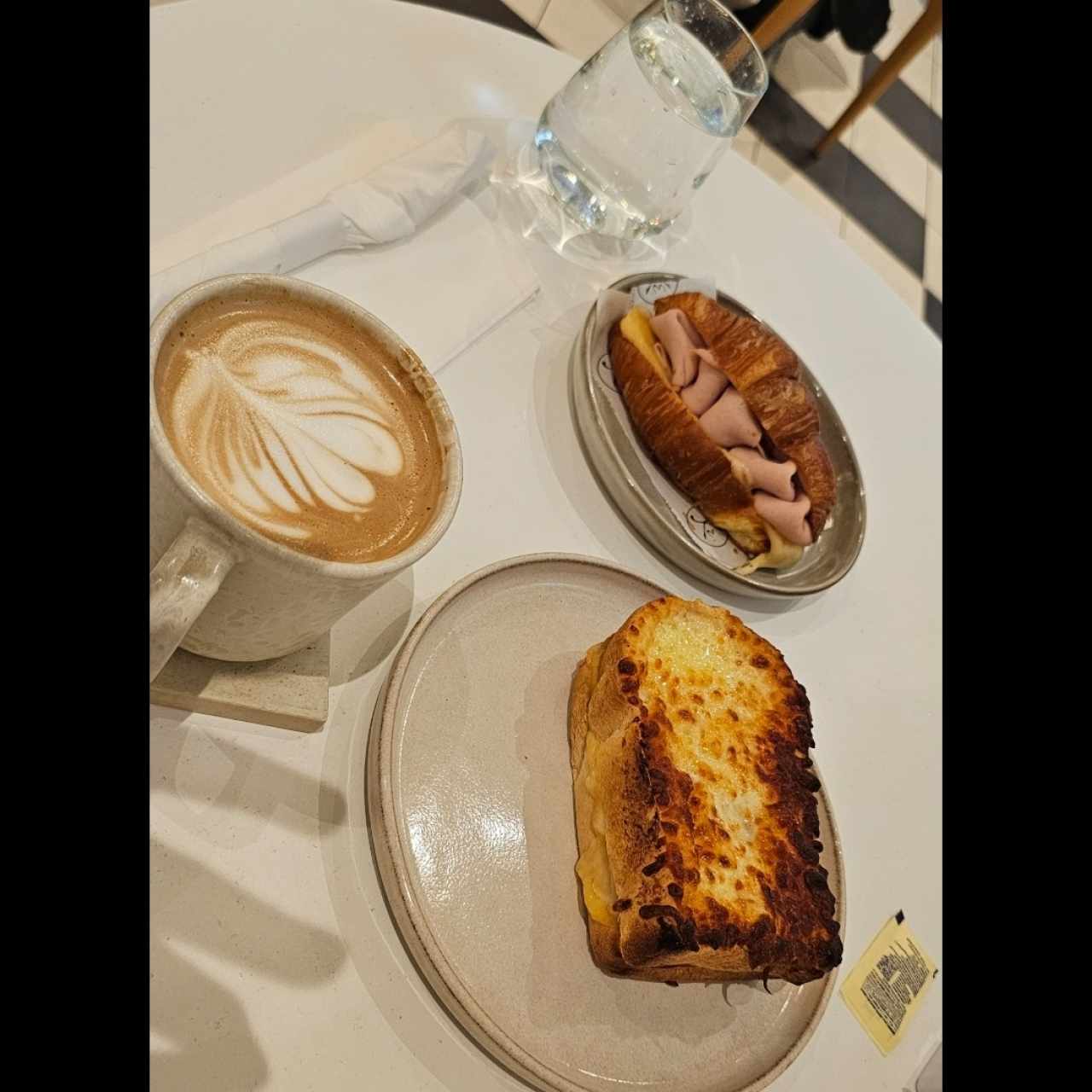 Croque monsieur $15 