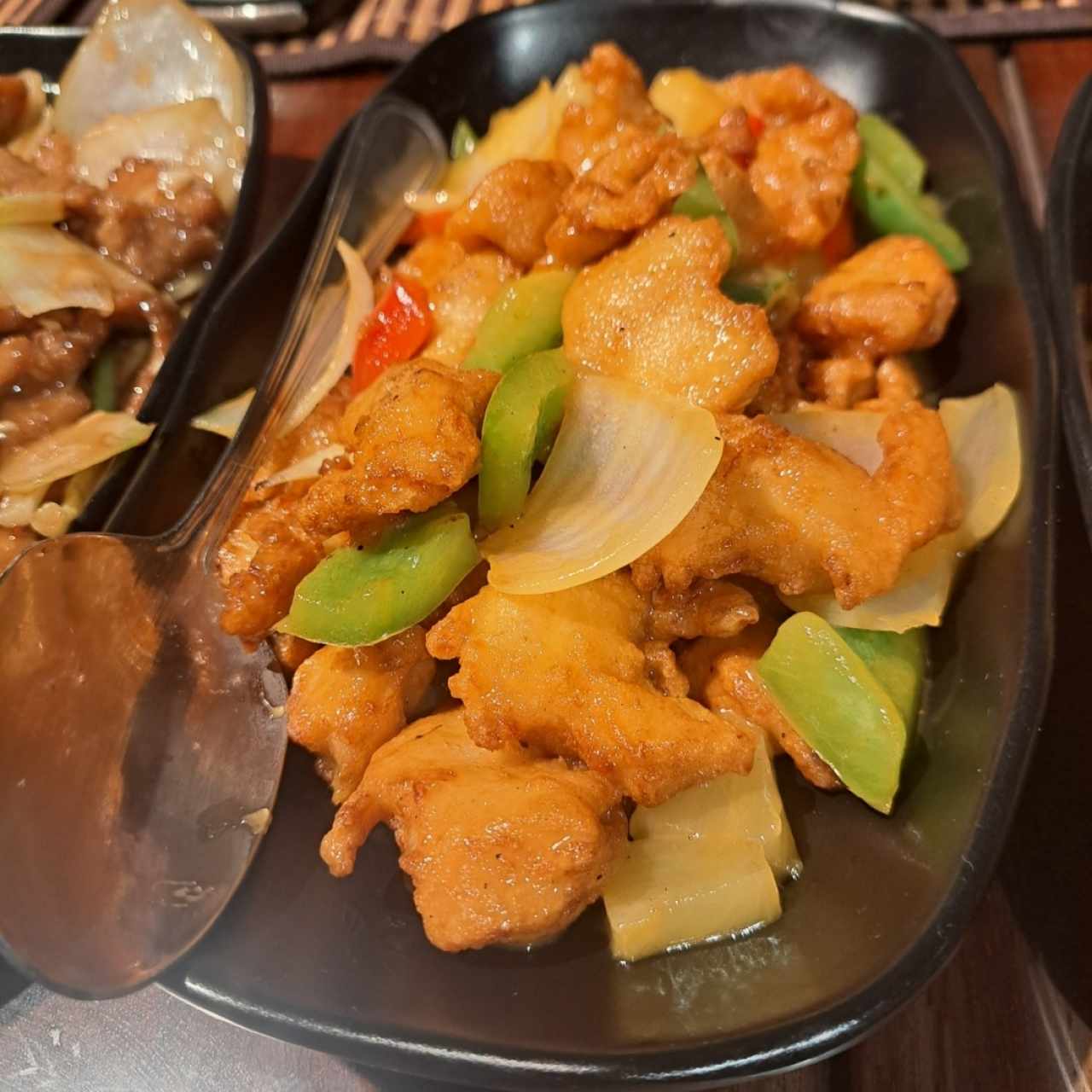 Pollo agridulce